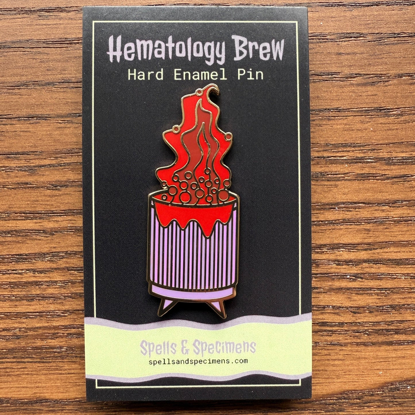 Hematology Brew Enamel Pin