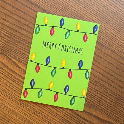 Merry Christmas Greeting Card
