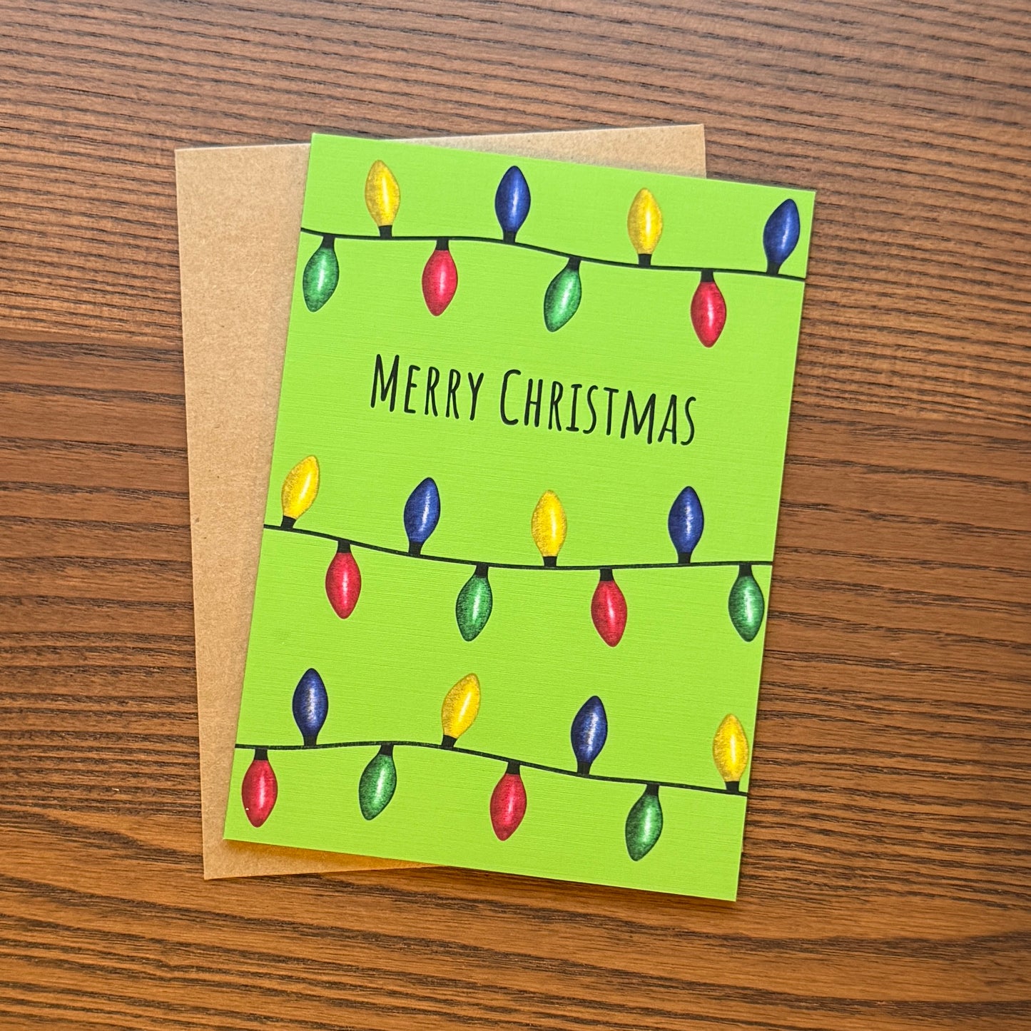Merry Christmas Greeting Card