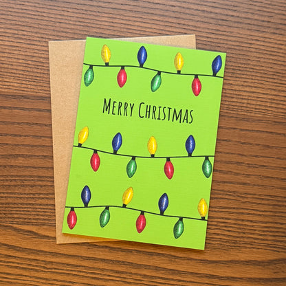 Merry Christmas Greeting Card