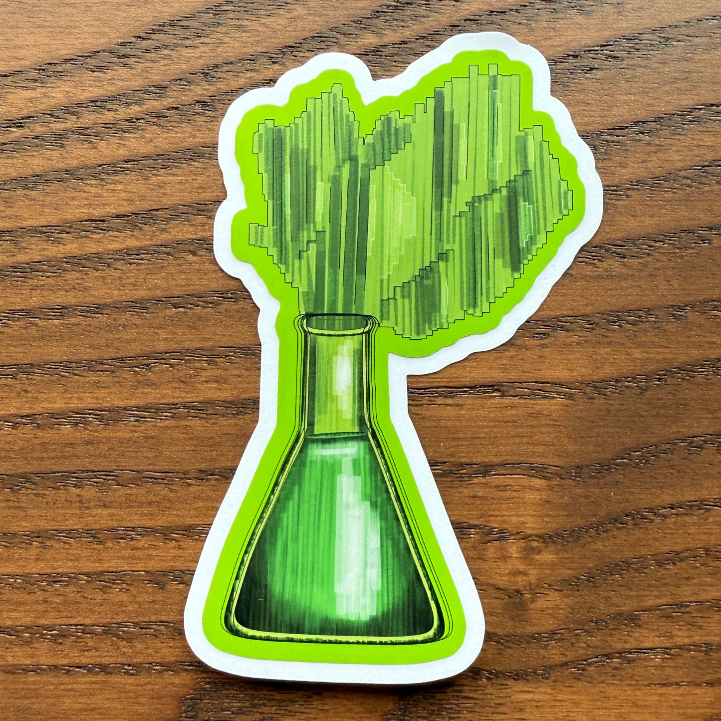 Laboratory Glassware Potion Sticker