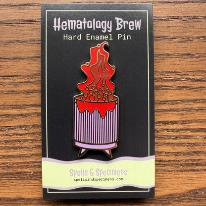 Hematology Brew Enamel Pin