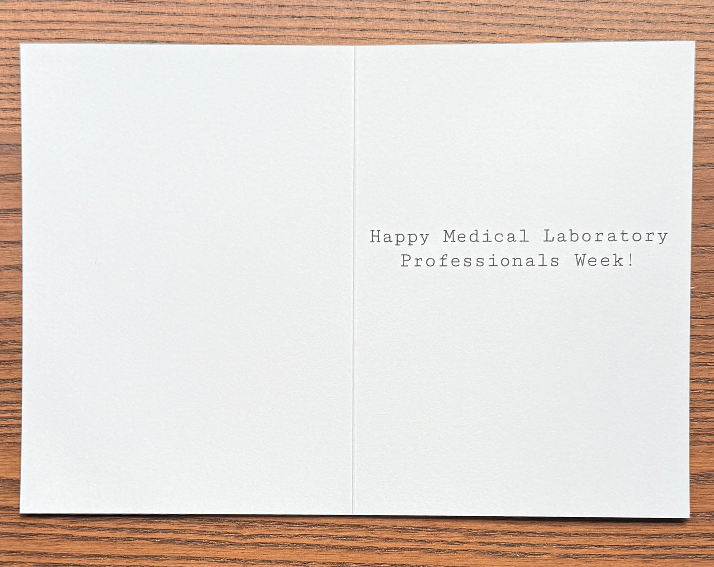 Lab Week Laboratory Departments Greeting Card