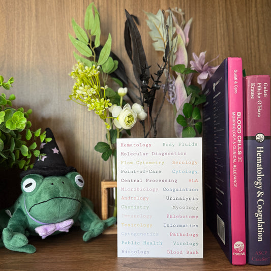 Lab Week Laboratory Departments Greeting Card