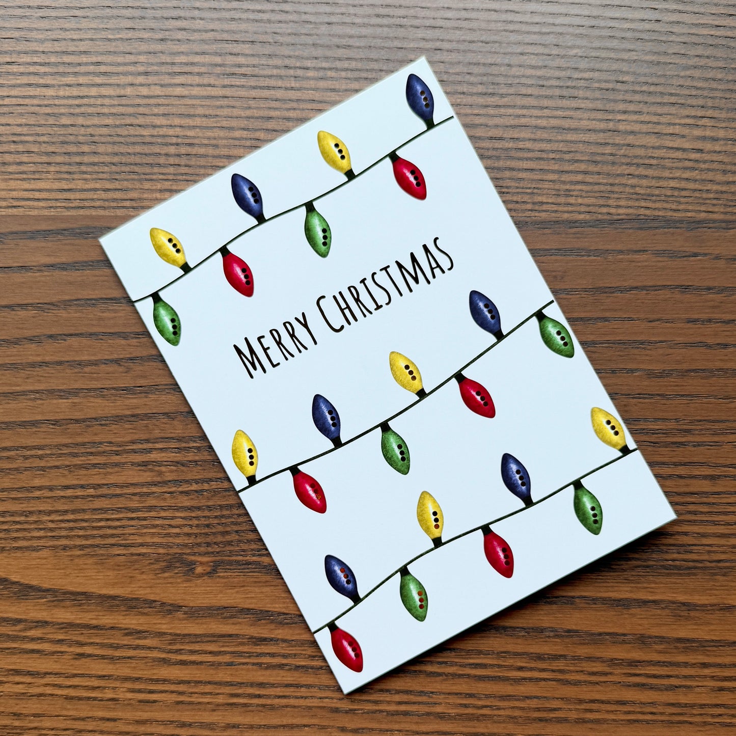 Merry Christmas Foil Greeting Card