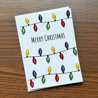 Merry Christmas Foil Greeting Card