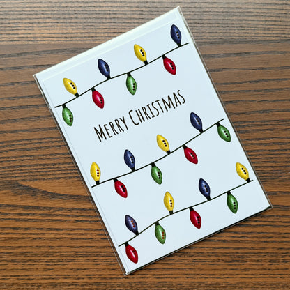 Merry Christmas Foil Greeting Card