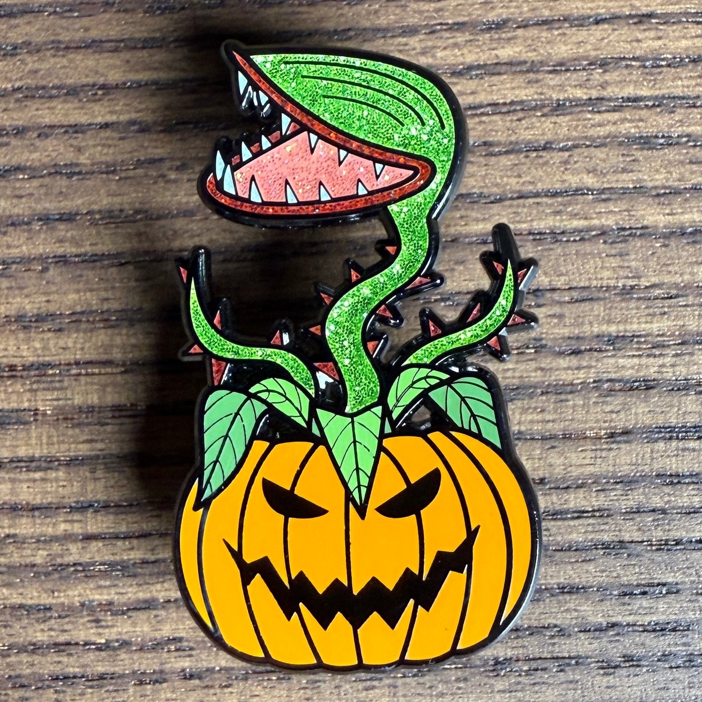 Jack and Venus Enamel Pin