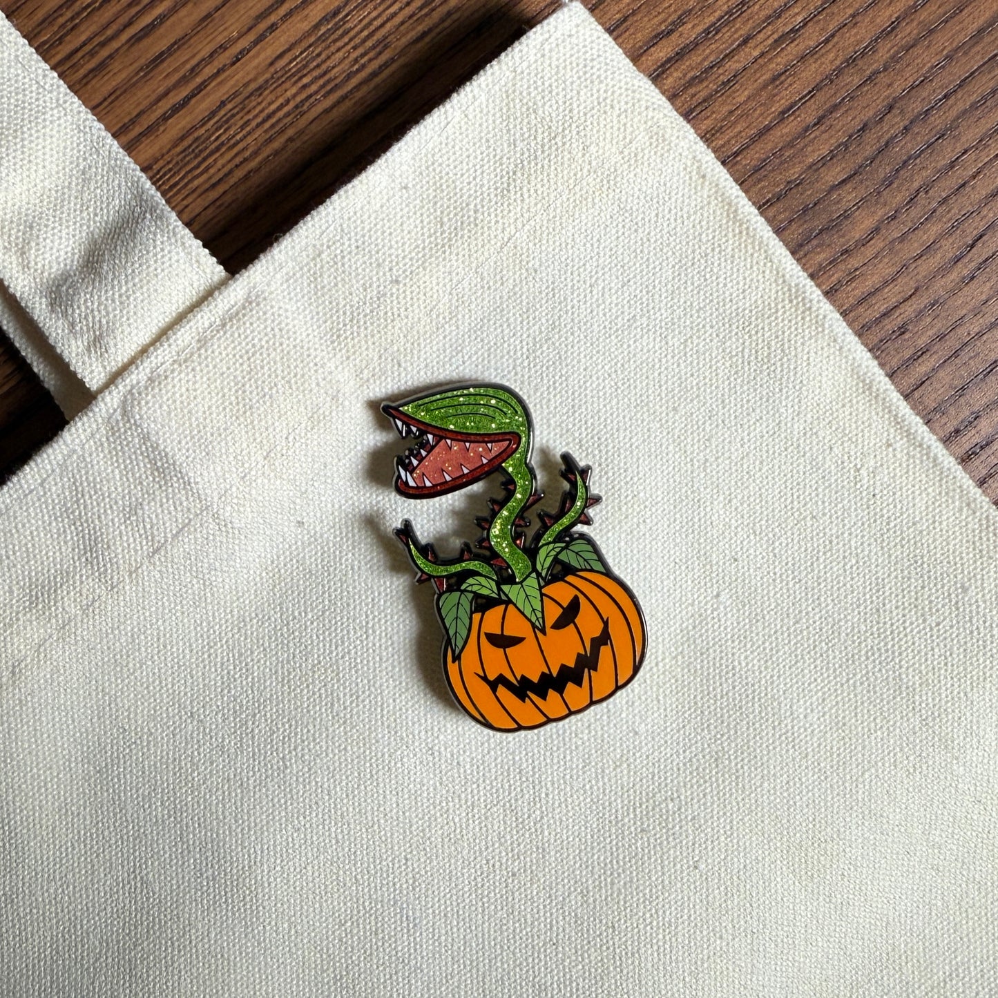 Jack and Venus Enamel Pin