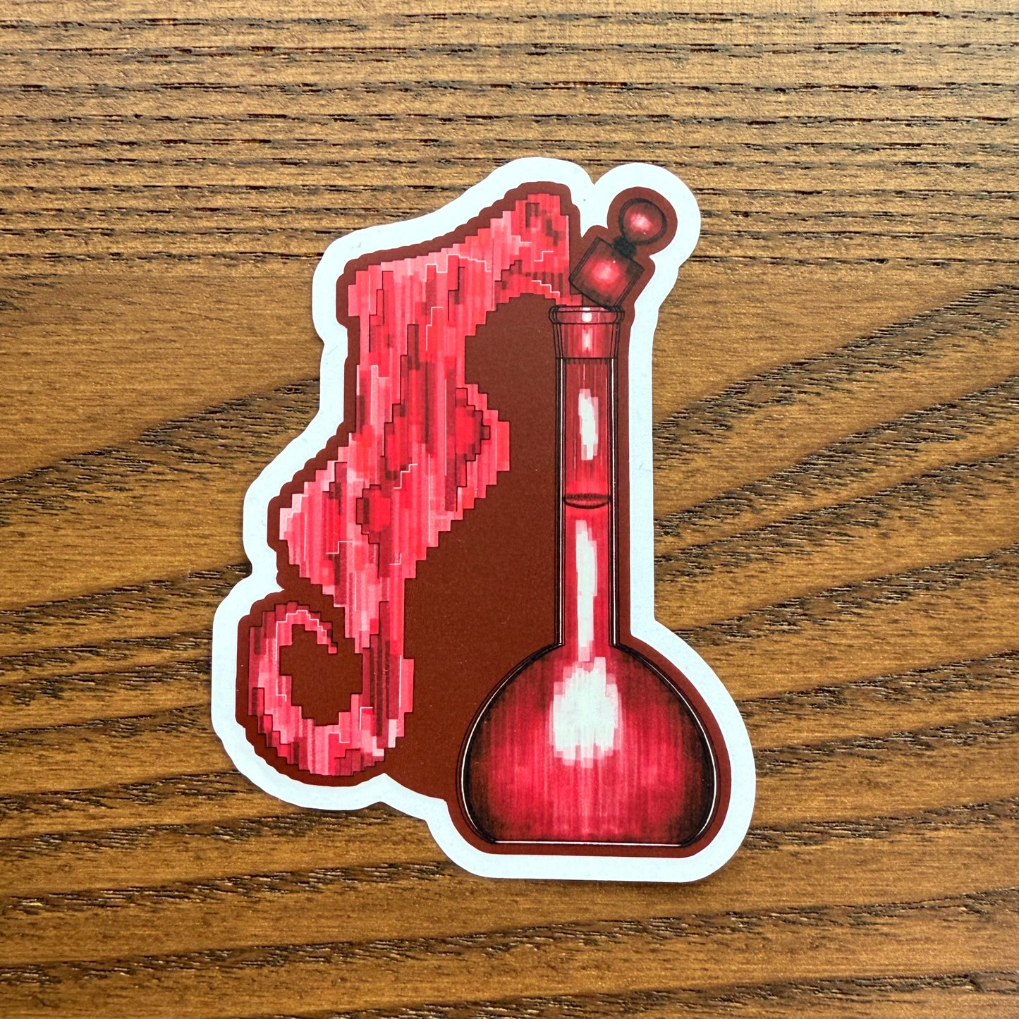 Laboratory Glassware Potion Sticker