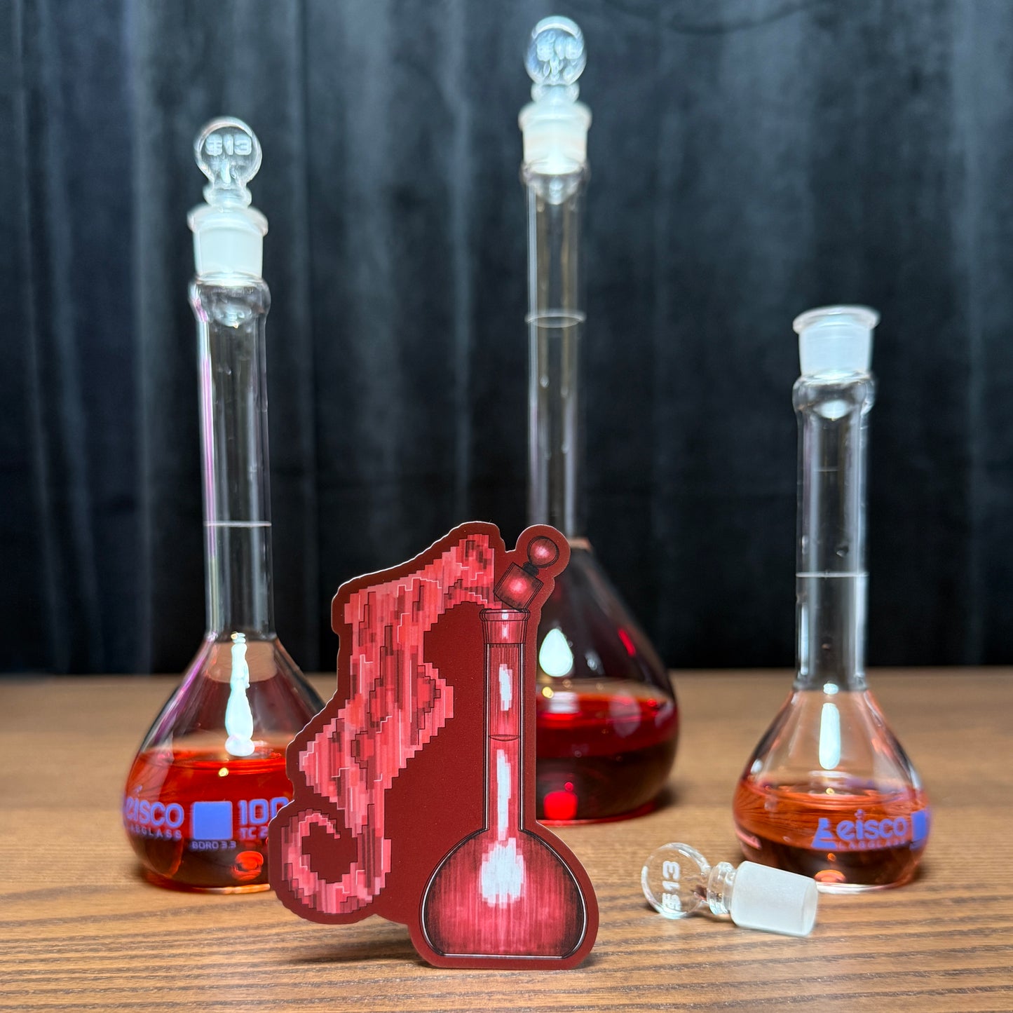 Laboratory Glassware Potion Sticker