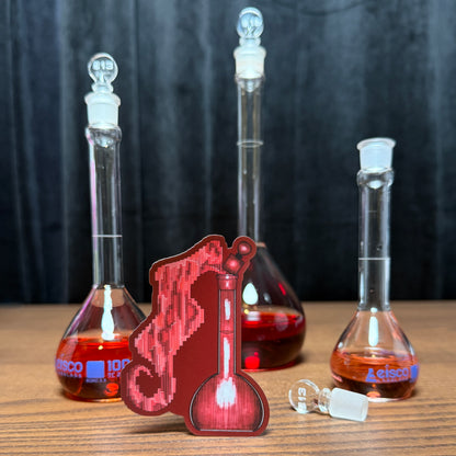 Laboratory Glassware Potion Sticker