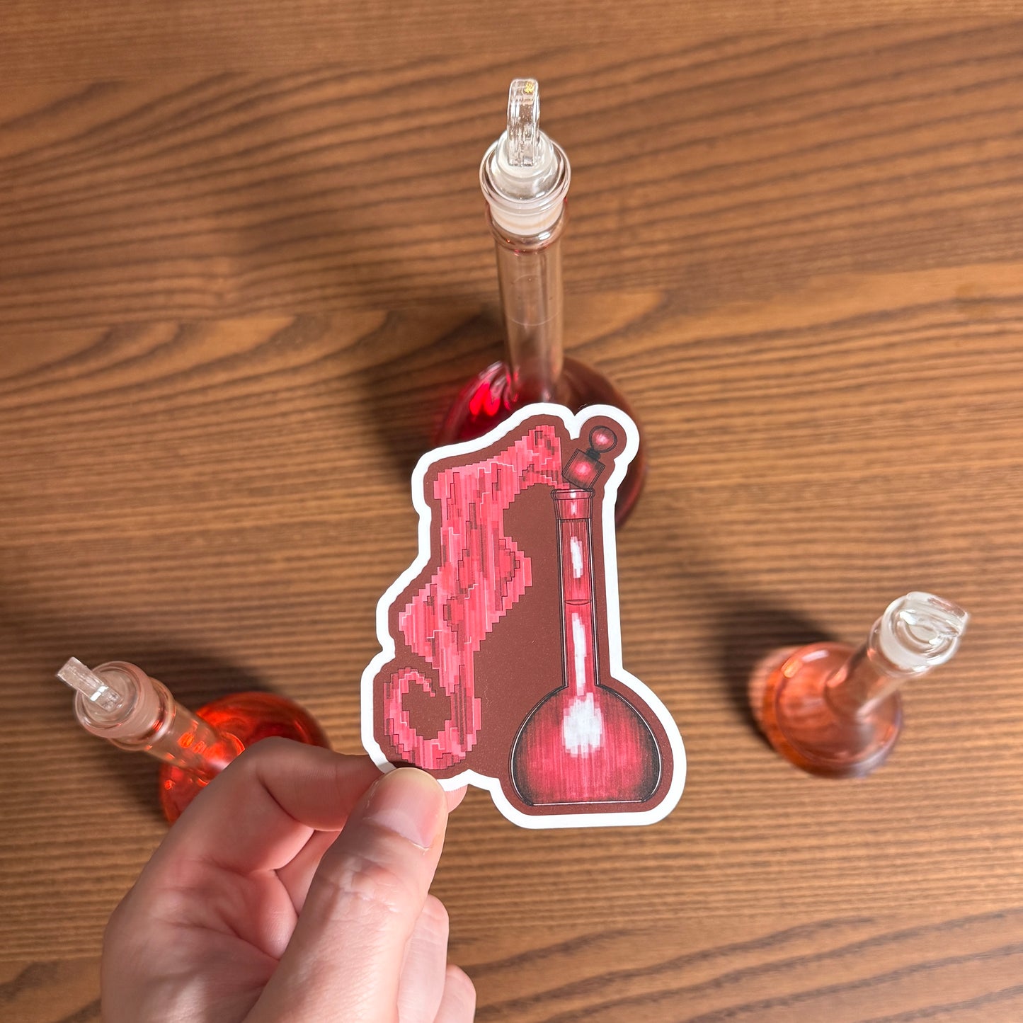Laboratory Glassware Potion Sticker