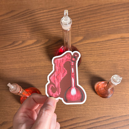 Laboratory Glassware Potion Sticker